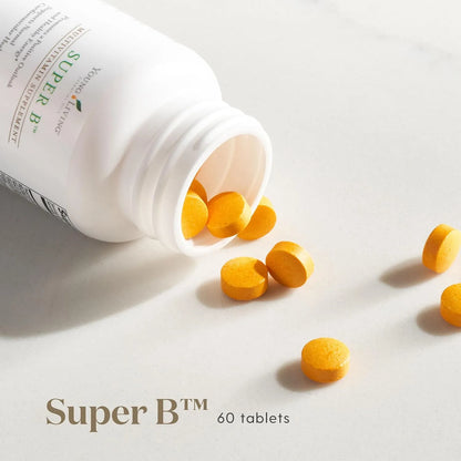 Tabletas Super B Vitaminas Minerales Energía 60 Unidades