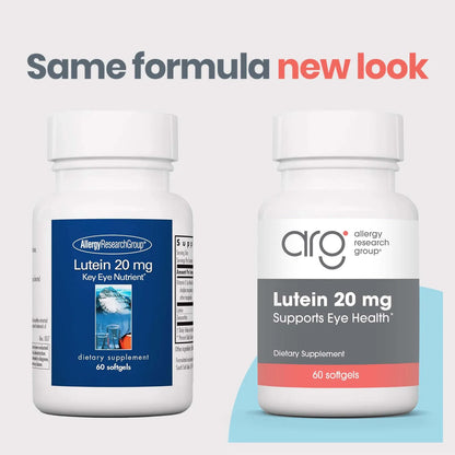 Luteína 20 Mg Protección Ocular Y Cerebral Contra Luz Azul 60 Cápsulas