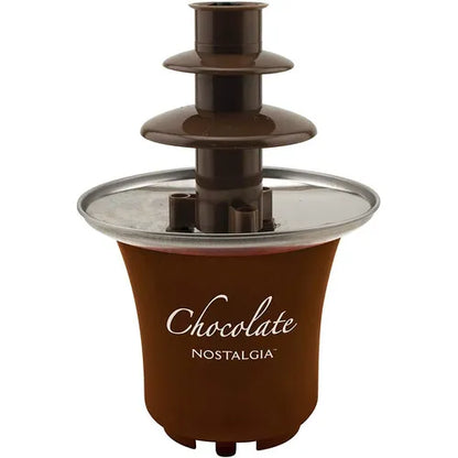 Fuente Chocolate Nostalgia 3 Niveles 226 Ml Elegancia Y Facil Limpieza