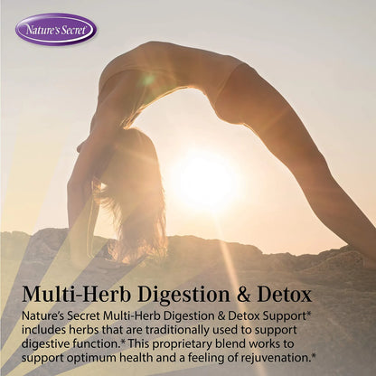 Natures Secret Suplemento Digestivo Y Desintoxicante Con Hierbas 275 Unidades