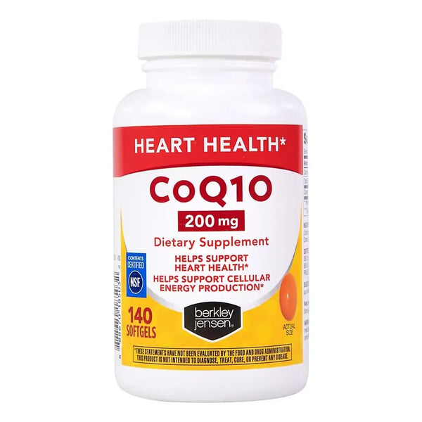 Coq10 200 Mg 140 Capsulas Suplemento Dietetico Antioxidante Energizante