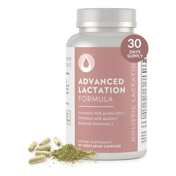 Fórmula Avanzada Lactancia Hierbas Orgánicas 90 Cápsulas Aumenta Producción Leche
