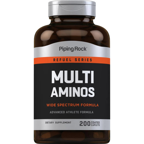 Multiaminoácido Avanzado 200 Cápsulas Fórmula Para Atletas Sin OMG Ni Gluten
