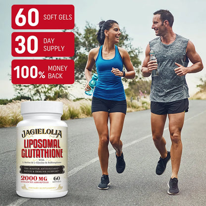 Glutatión Liposomal 2000 Mg Con L Serina L Glicina Sulforafano Antioxidante Premium