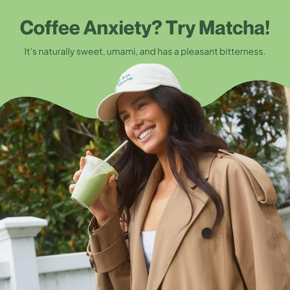 Polvo De Matcha Endulzado Original 240g Lata Resellable Té Verde Japonés Energía Natural
