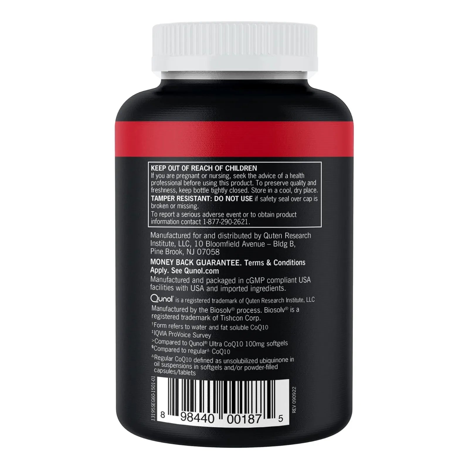 Qunol Coq10 Cápsulas Blandas 200 Mg Ultra Absorción Para Salud Cardíaca Y Energía - Imagen 7