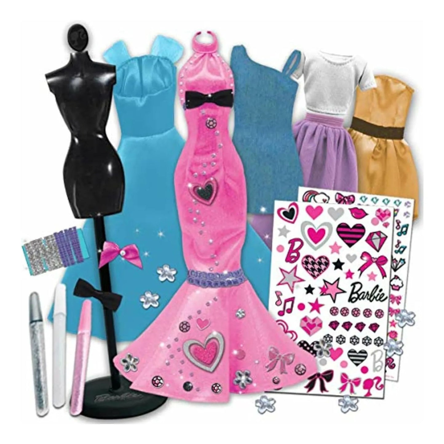 Juego De Diseño De Moda Barbie Set Creativo Para Niñas Con Accesorios