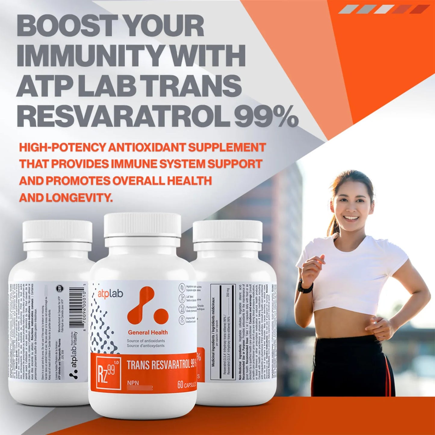 Trans Resveratrol 99 60 Capsulas Antioxidante Natural Piel Joven Y Energia