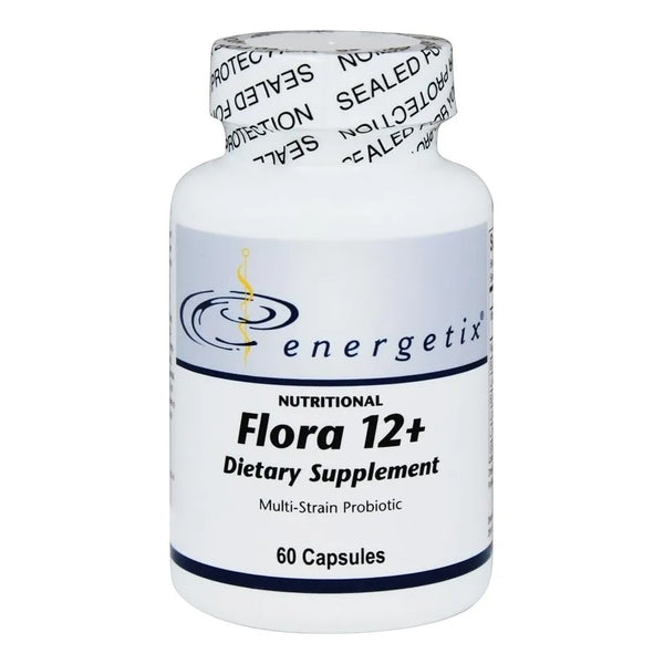 Energizante Flora 12 Propiedades Naturales 60 Cápsulas Energía Duradera Y Vitalidad
