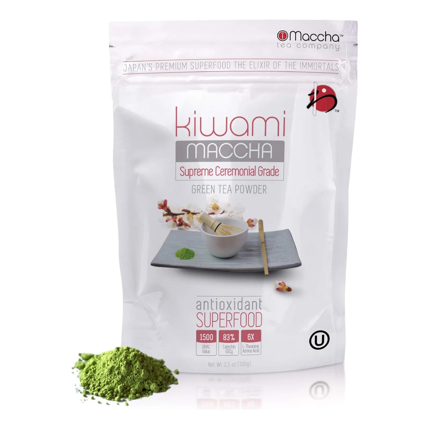 Té Verde En Polvo Matcha Grado Ceremonial 100g Antioxidante Energía Natural