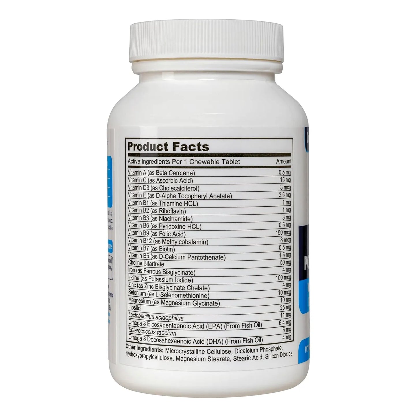 Vitaminas Prenatales Y Posnatales 2 En 1 Para Perros Con Acido Folico Omega 3 Probióticos