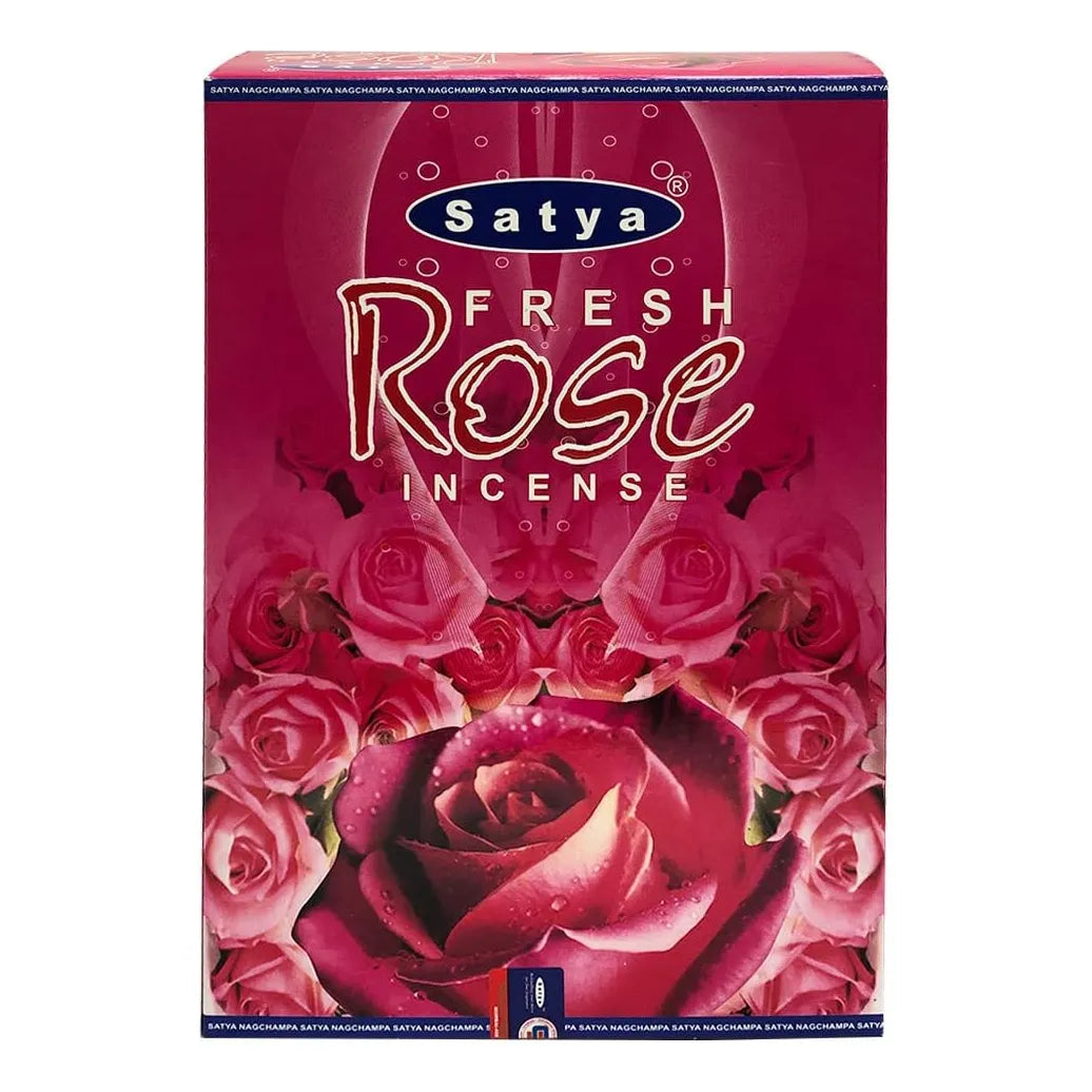 Palitos De Incienso Rosa Fresca Con Soporte Aromas Naturales 180 Varillas