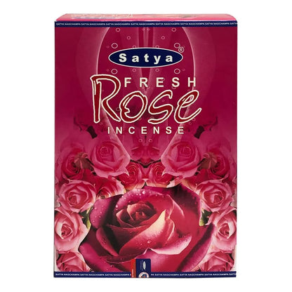 Palitos De Incienso Rosa Fresca Con Soporte Aromas Naturales 180 Varillas