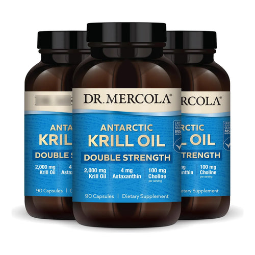 Aceite De Krill Antártico 2000 Mg Omega 3 EPA DHA Salud Cerebral Y Corazón