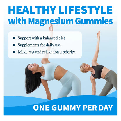 Gomitas De Glicinato De Magnesio Con Ashwagandha 10 Tipos Vitamina D3 Zinc