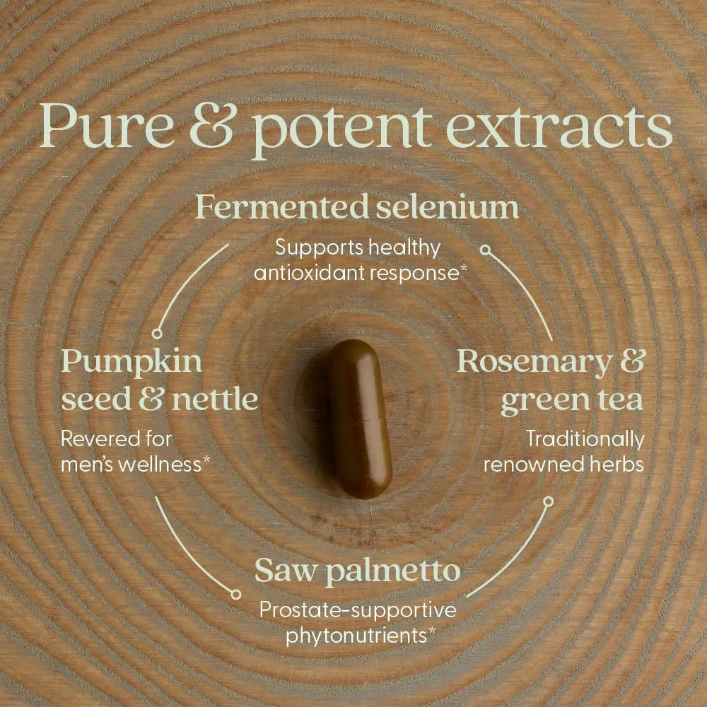 Complemento Natural Salud Próstata 5lx Con Ingredientes Esenciales