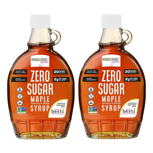 Jarabe De Arce Natural Bajo En Carbohidratos Con Fruta De Monje Ideal Para Dieta Keto