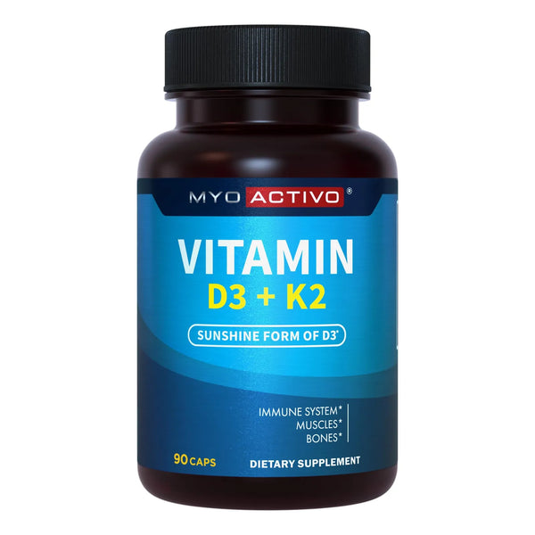 Vitamina D3 K2 5000 Ui 200 Mcg Alta Absorción Salud Cardíaca E Inmunológica 90 Cápsulas
