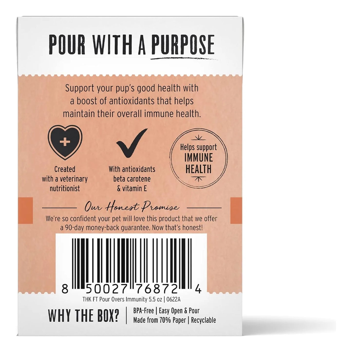 Estofado De Carne De Res Para Perros The Honest Kitchen Apoyo Inmunologico 5.5 Oz X12
