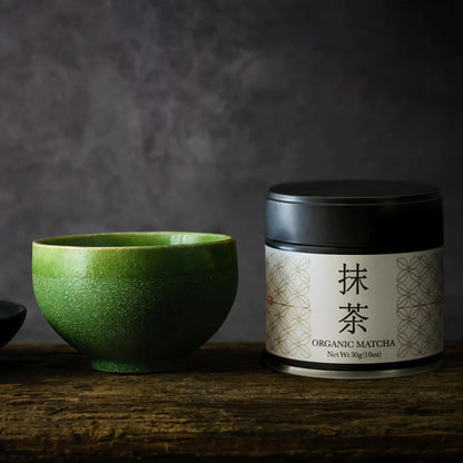 Polvo Matcha Orgánico Grado Ceremonial Japonés Shizuoka 31 G Ideal Para Té Lattes Y Postres