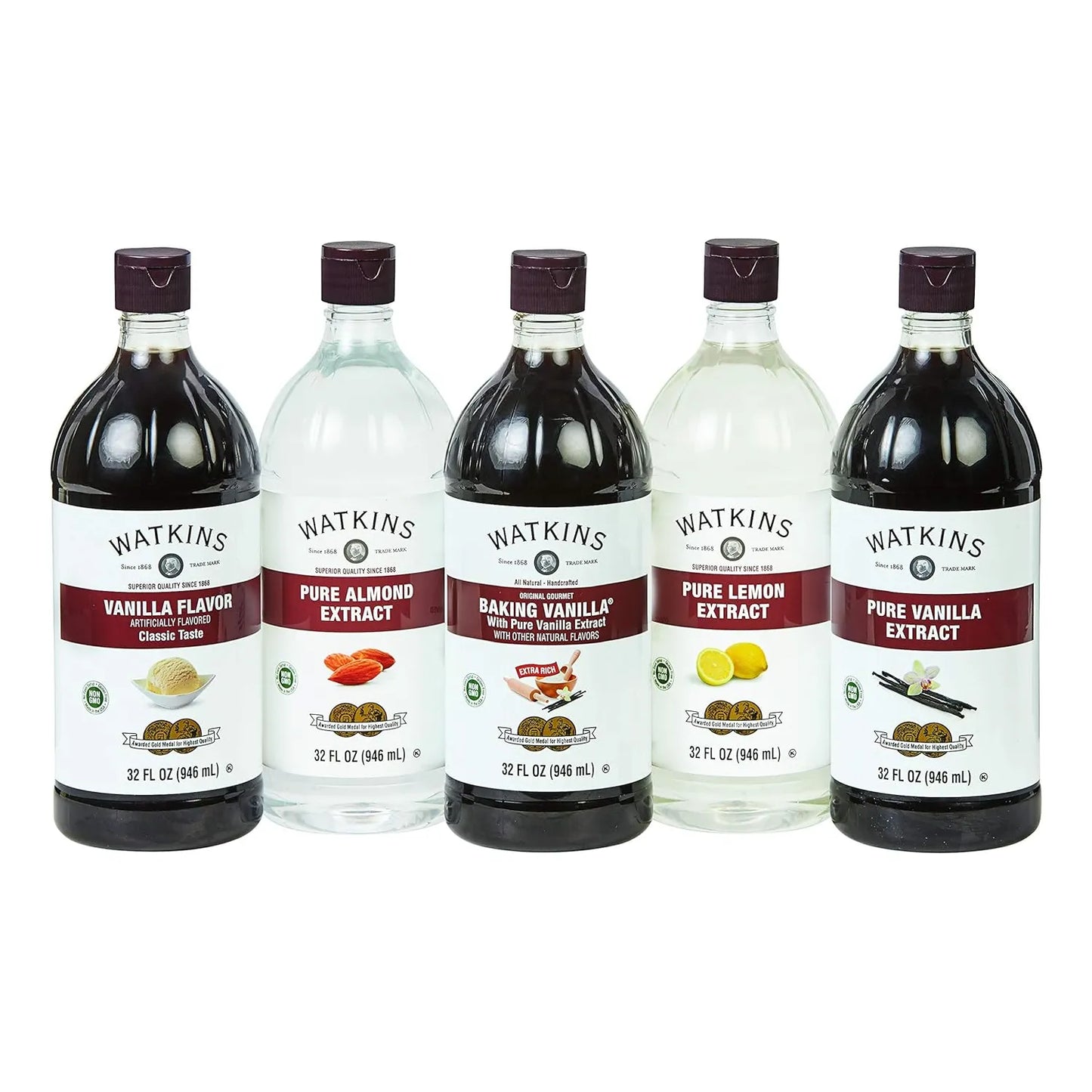 Extracto De Imitacion Watkins 118 Ml Sabor Original Puro Y Natural