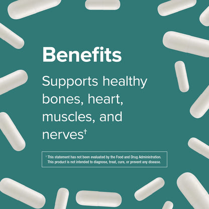 Citrato De Magnesio 150 Mg 250 Capsulas Alta Absorcion Huesos Musculos Corazon