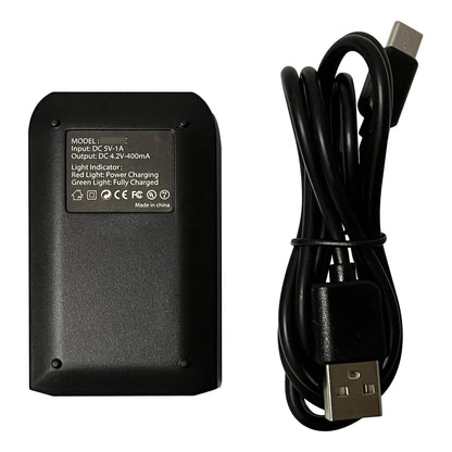 Cargador Digital Bateria Litio Recargable 3.7V 700mAh NP6L Compatible Multiples Camaras