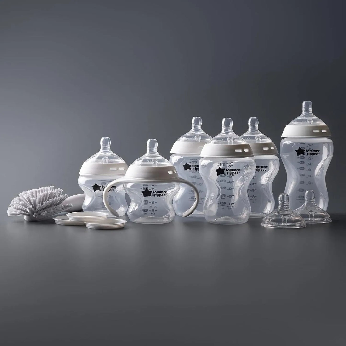 Juego De 13 Biberones Tommee Tippee Antialergicos Con Pezones Flujo Variable