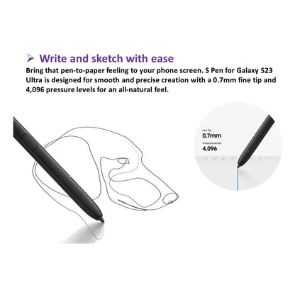 S23 Ultra Stylus Pen Con Bluetooth Repuesto Para Samsung Galaxy S23 Ultra 5G