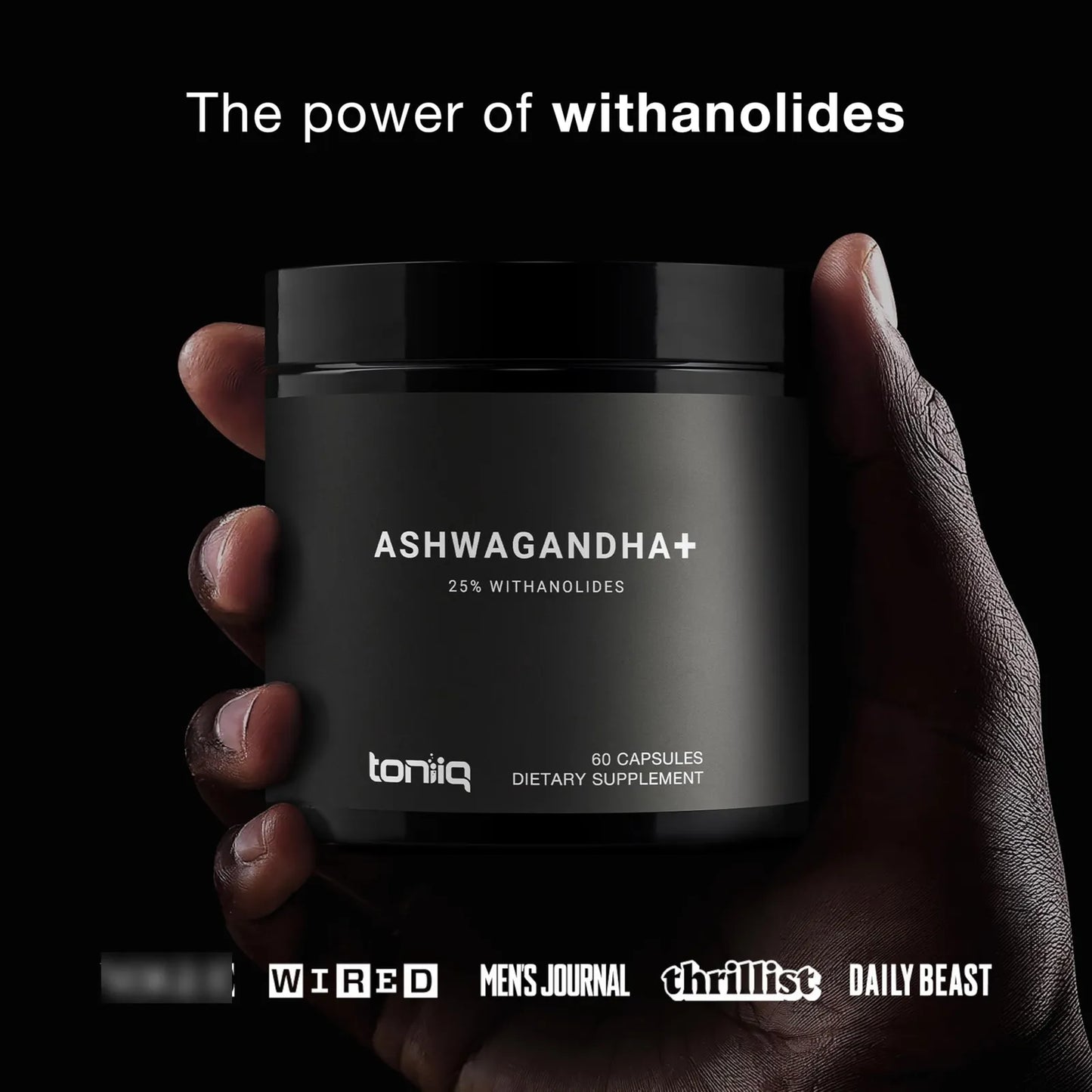 Extracto De Ashwagandha 40 1 25 Withanolides Silvestre 60 Capsulas Energia Y Enfoque