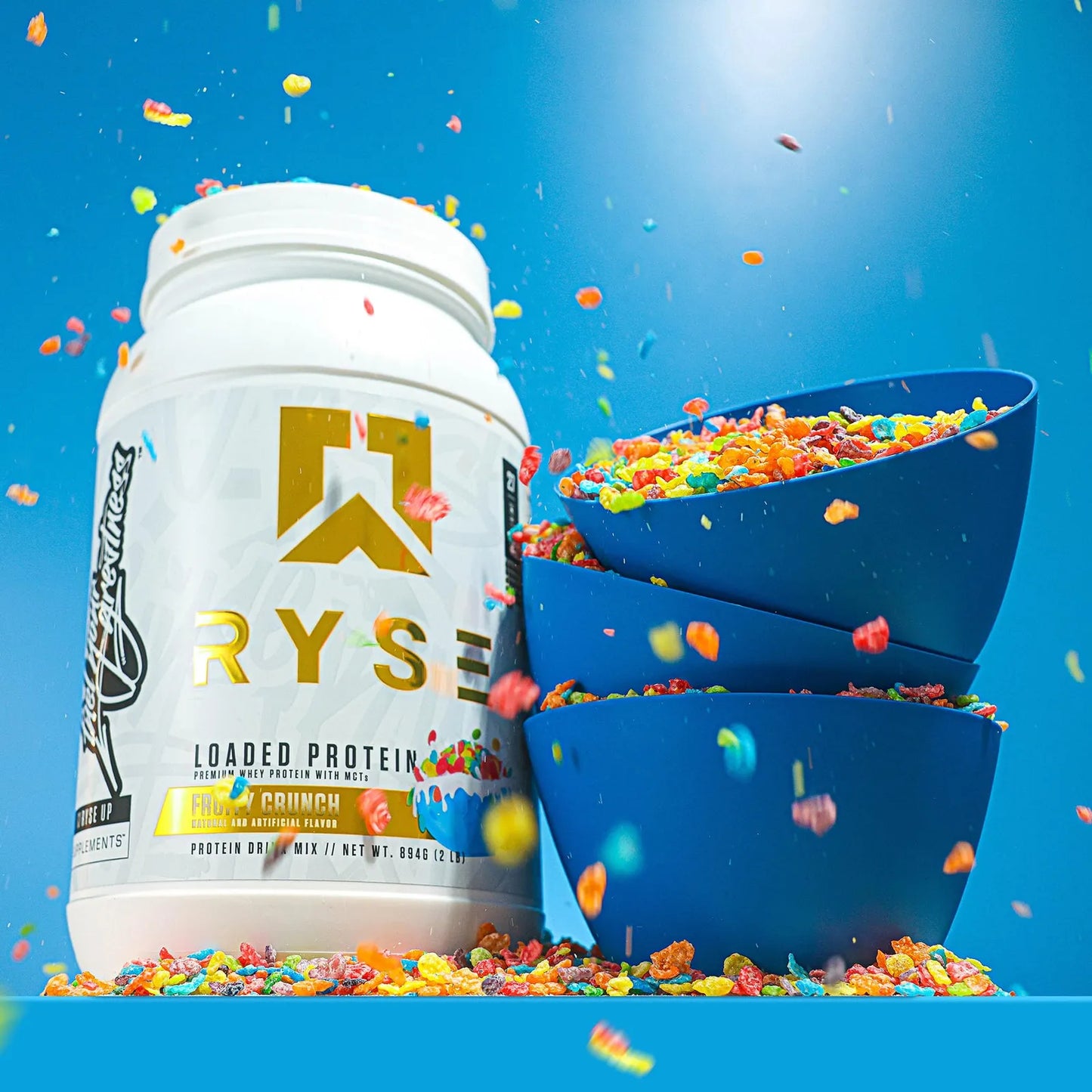 Ryse Proteína En Polvo Fruity Crunch Aislado Y Concentrado De Suero