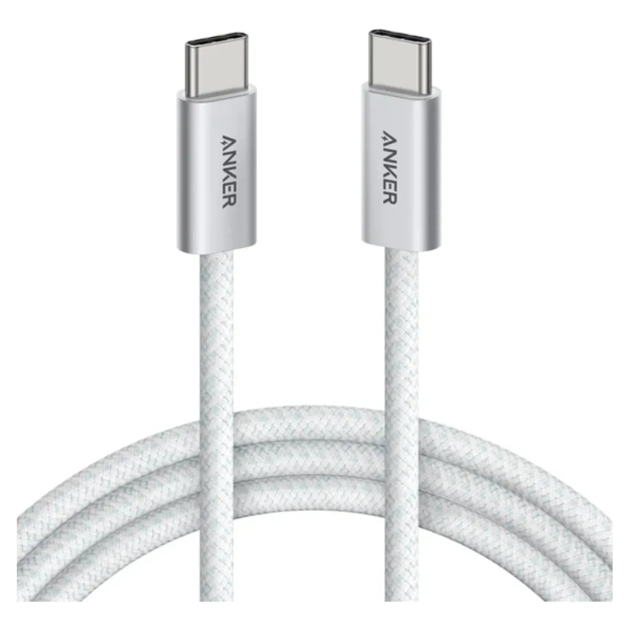 Cargador Anker 70w 30w Gan Con Cables Usb C Alta Potencia Blanco - Imagen 2