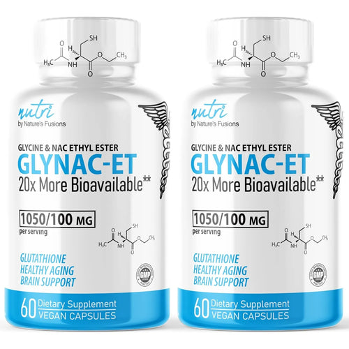 Suplemento GlyNAC ET Antienvejecimiento Con NAC Y Glicina 20 Veces Mas Biodisponible