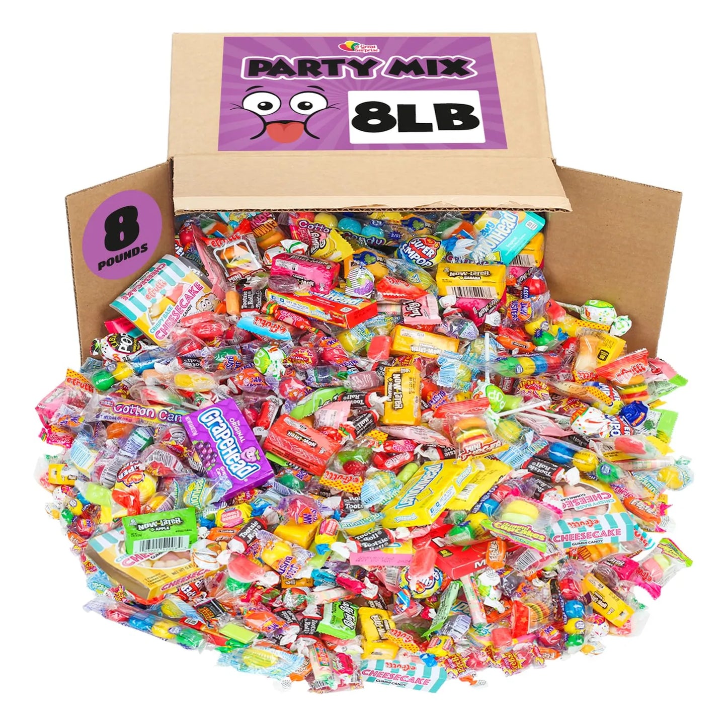 Variedad De Dulces Para Fiesta 1.8kg Fire Balls Airheads Y Más