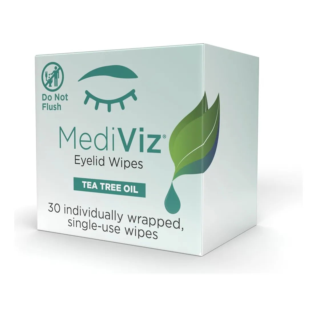 Toallitas Para Párpados De Árbol De Té Mediviz 30 Und Limpieza Profunda Y Antiarrugas