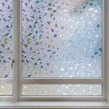 Película Decorativa Lemon Cloud Para Ventanas Privacidad UV 3D