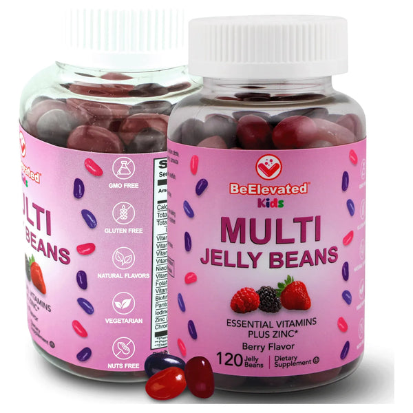 Gomitas Multivitaminicas Infantiles Con Zinc Sabor Bayas 120 Unidades