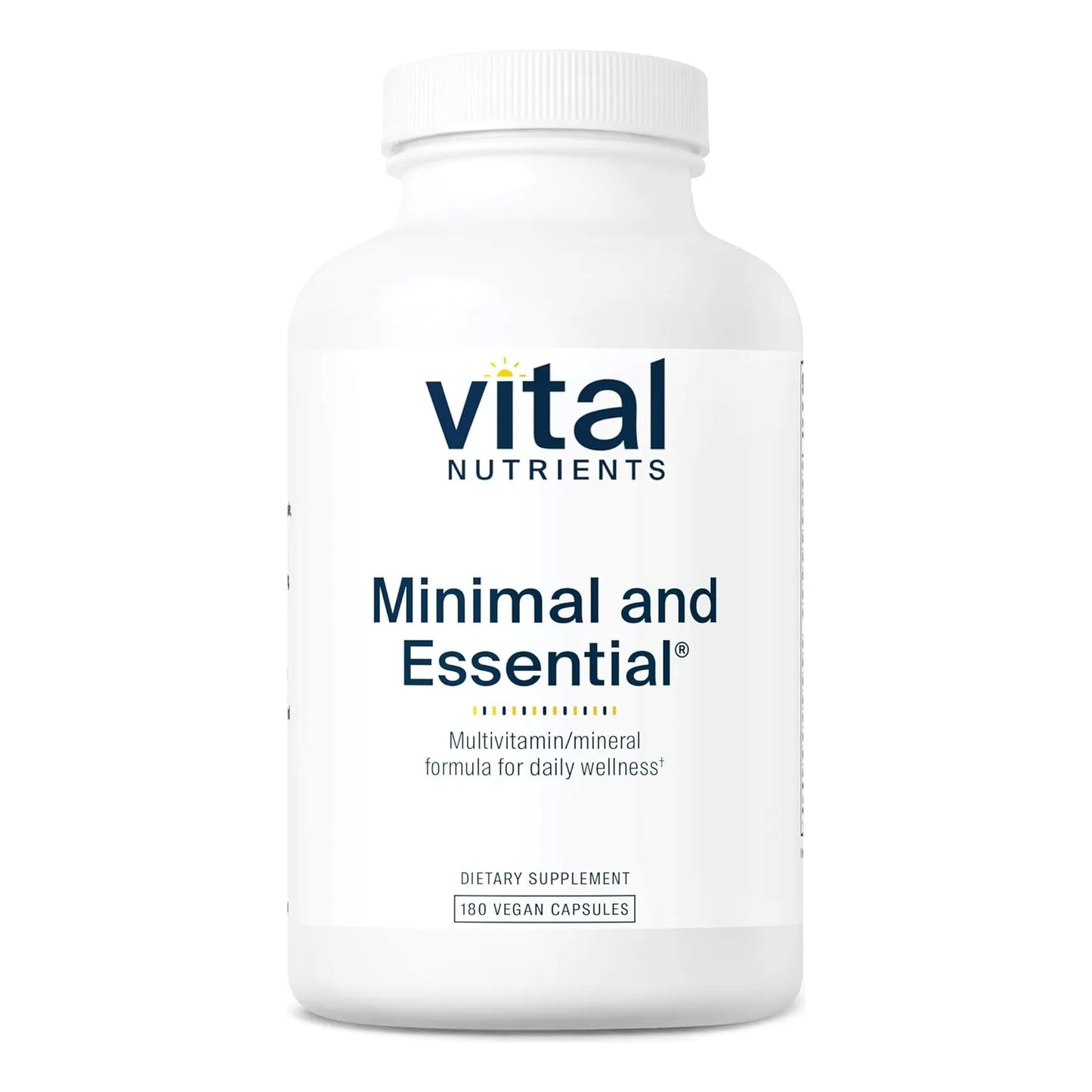Multivitamínico Esencial Minimalista Antioxidante Diario 180 Cápsulas Suplemento Completo