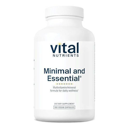 Multivitamínico Esencial Minimalista Antioxidante Diario 180 Cápsulas Suplemento Completo
