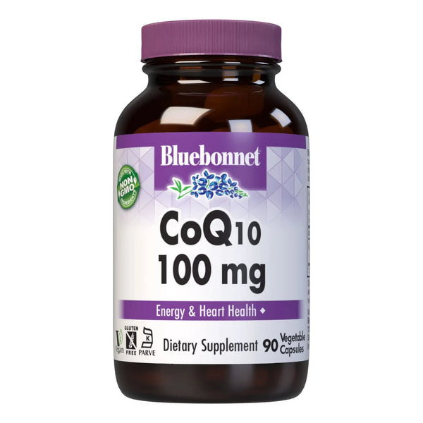Cápsulas Vegetarianas CoQ10 100 Mg 90 Unidades Energía Y Salud Cardiovascular