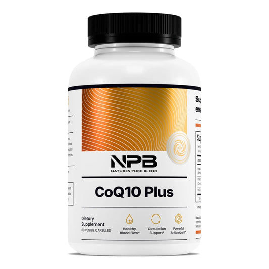 Coenzima Q10 Natural Con Arjuna Y Shankhpushpi Soporte Cardiaco Y Energía