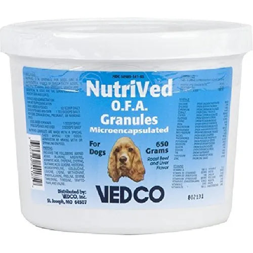 Gránulos Nutritivos Para Perros 650g Fórmula Balanceada Piel Y Pelaje Sano