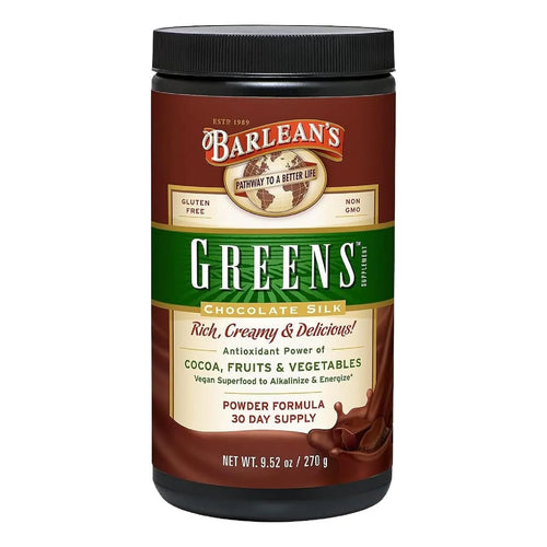 Polvo De Verduras De Chocolate Barleans Superalimento Nutritivo Y Delicioso
