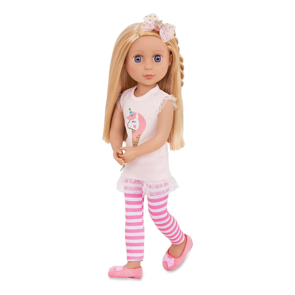 Glitter Girls Lacy Muñeca Articulada 14 Pulgadas Con Ropa Intercambiable Y Accesorios Brillantes