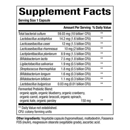 Whole Earth Sea Alimentos Integrales Prebioticos Probioticos Enzimas Digestivas 60 Capsulas