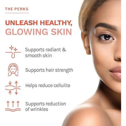 Polvo De Colageno Acido Hialuronico Vitamina C Piel Radiante Cabello Fuerte