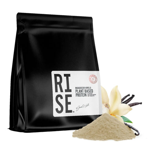Proteína En Polvo Vegana De Vainilla Para Hombres Y Mujeres Fácil De Digerir