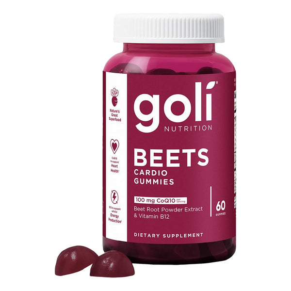 Gomitas Cardiovasculares De Remolacha 60 Unidades 100 Mg Coq10 Veganas Sin Gluten