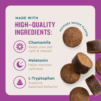 Masticables Calmantes Para Perros Alivio Estrés Y Ansiedad VetIQ 60 Unidades