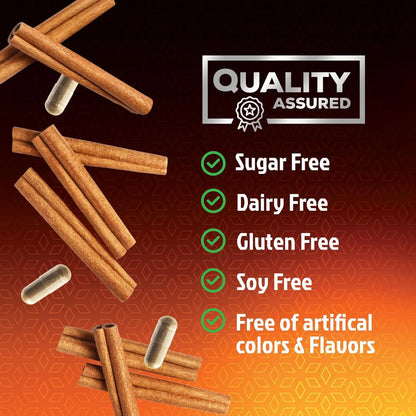 Capsulas De Canela Organica Ceylon 1800 Mg 60 Unidades Pura Y Potente